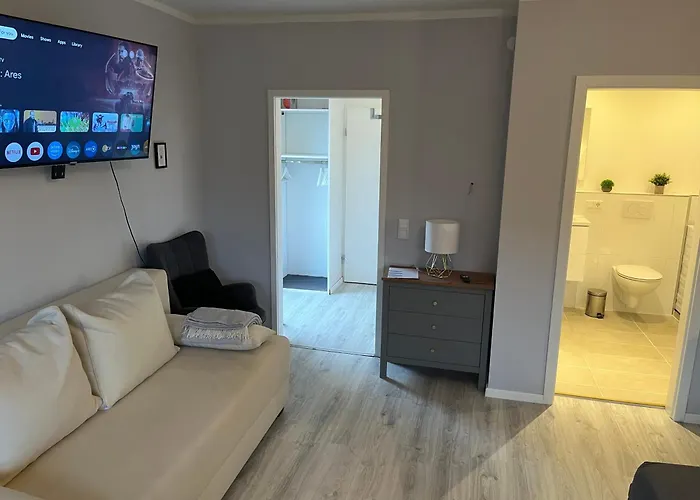 4-bett-appartement Am Golfplatz グラッサウ